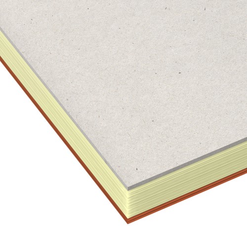 Cursusblok Oxford Orange Notepad A4+ lijn 4-gaats 160pag 80gr oranje-3