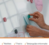 Whiteboard Nobo Premium Plus 90x120cm staal-16