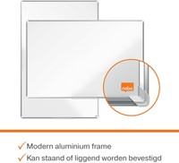 Whiteboard Nobo Premium Plus 50x89cm emaille-2