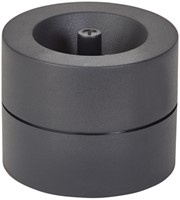 Papercliphouder MAULpro magnetisch recycled Ø73x60mm zwart