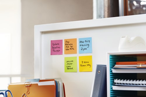 Memoblok Post-it 654 Super Sticky 76x76mm roze 90 vel-1