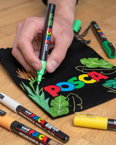 Paintmarker Uni POSCA PC1MR extra fijn assorti set à 8 stuks-3