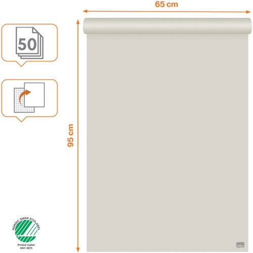 Flipoverpapier Nobo standaard 65x95cm dubbelzijdig rol 50vel-1