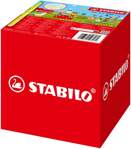 Viltstift STABILO Trio A-Z 378 fijn assorti classpack à 240 stuks-2