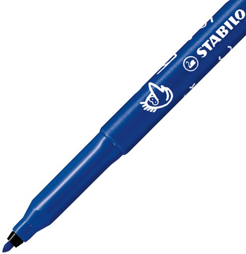 Viltstift STABILO Trio A-Z 378 fijn assorti classpack à 240 stuks-1