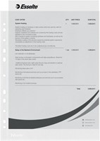 Showtas Esselte Economy copy safe 0.05mm PP A4 100 stuks-2