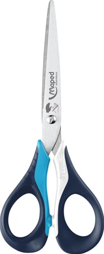 Schaar Maped Sensoft 16cm linkshandig assorti-1