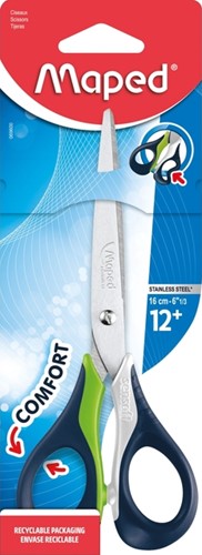 Schaar Maped Sensoft 16cm rechtshandig assorti-2