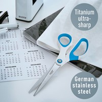 Schaar Leitz WOW 205mm titanium blauw-6