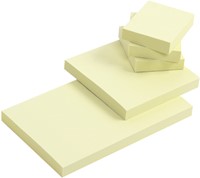 Memoblok Quantore 38x51mm geel 3 stuks-1