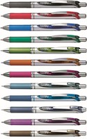 Gelschrijver Pentel BL77 Energel medium donkerblauw-3