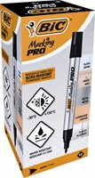 Viltstift Bic Pro rond medium zwart-3