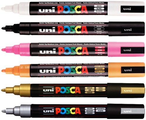 Paintmarker Uni POSCA PC5M medium oranje-6