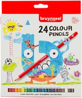 Kleurpotloden Bruynzeel Kids assorti 24 stuks
