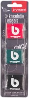 Kneedgum Bruynzeel Teens set à 3 kleuren-2