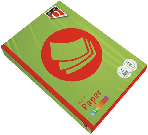 Kopieerpapier Quantore Colour A4 160gr helgroen 250 vel