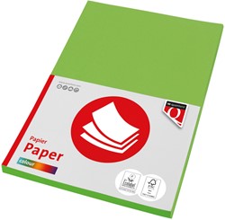 Kopieerpapier Quantore Colour A4 120gr helgroen 100 vel