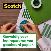 Plakband Scotch Magic 810 19mmx33m onzichtbaar mat 12+2 gratis-3