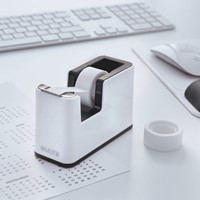 Plakbandhouder Leitz WOW wit/zwart-2