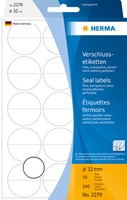 Etiket HERMA 2279 32mm transparant 240 stuks