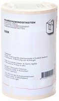 Waarschuwingsetiket IEZZY breekbaar 80mmx100m rood 250 stuks-3