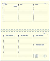 Agenda 2027 Ryam Compact Suprema 7dagen/2pagina's ringplastic zwart-3