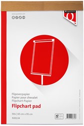FLIPOVERPAP QUANTORE 65X100CM BLANCO/RUIT 80GR 2 STUKS DOOS