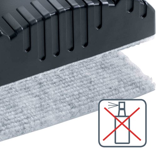 Whiteboardwisser Nobo magnetisch zwart-2