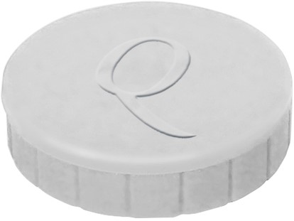 Magneet Quantore 20mm 300gram wit 10 stuks