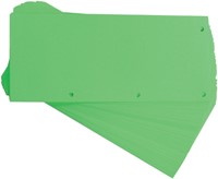Scheidingsstrook Oxford Duo 240x105mm groen 60 stuks