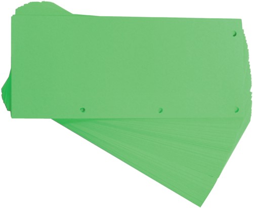Scheidingsstrook Oxford Duo 240x105mm groen 60 stuks