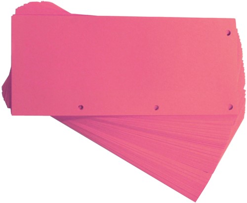 Scheidingsstrook Oxford duo 240x105mm roze 60 stuks