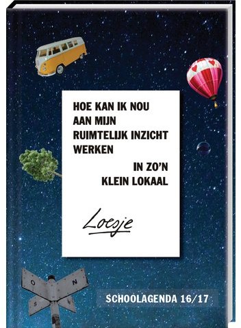 SCHOOLAGENDA 2016 LOESJE 1 STUK