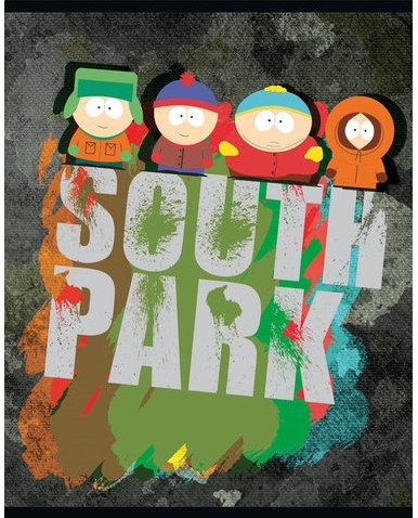 SCHRIFT SOUTH PARK A5 LIJN 3 STUK-2