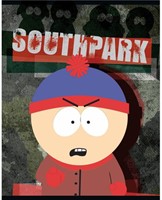 SCHRIFT SOUTH PARK A5 LIJN 3 STUK