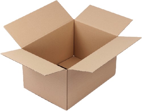 Amerikaanse vouwdoos CleverPack 400x300x200mm B-golf bruin 25 stuk-2