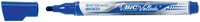 Whiteboardmarker Bic Velleda liquid rond medium blauw