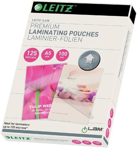 Lamineerhoes Leitz iLAM A5 2x125micron 100 stuks