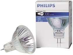 HALOGEENLAMP PHILIPS GU4 35W 12V BRILLIANTLINE 1 STUK