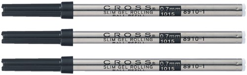 Rollerpenvulling Cross classic century en Click medium zwart-2