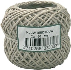 Henneptouw Muller 2-draads ca 50 meter